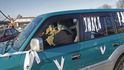 Automobilový protest proti Putinovi Automobilový protest proti Putinovi