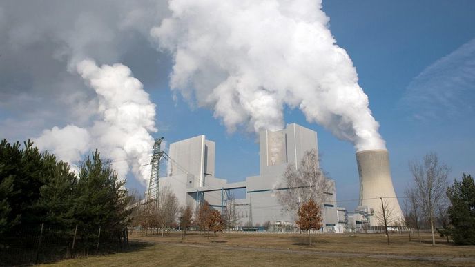 Německá elektrárna Boxberg firmy Vatenfall Německá elektrárna Boxberg firmy Vatenfall