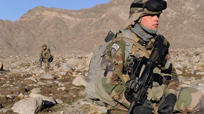 Francouzští vojáci v Afghánistánu (ilustrační foto) Francouzští vojáci v Afghánistánu (ilustrační foto)