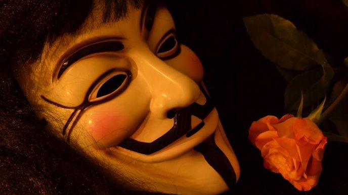 Anonymous, ilustrační foto Anonymous, ilustrační foto