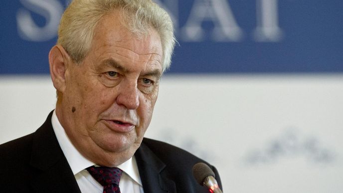 Prezident Miloš Zeman Prezident Miloš Zeman