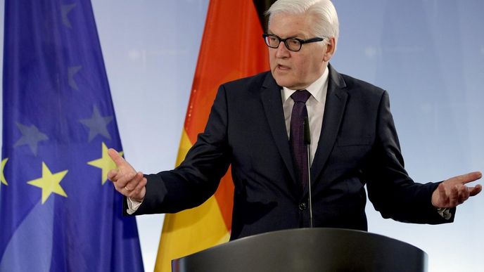 Německý ministr zahraničí Frank-Walter Steinmeier Německý ministr zahraničí Frank-Walter Steinmeier