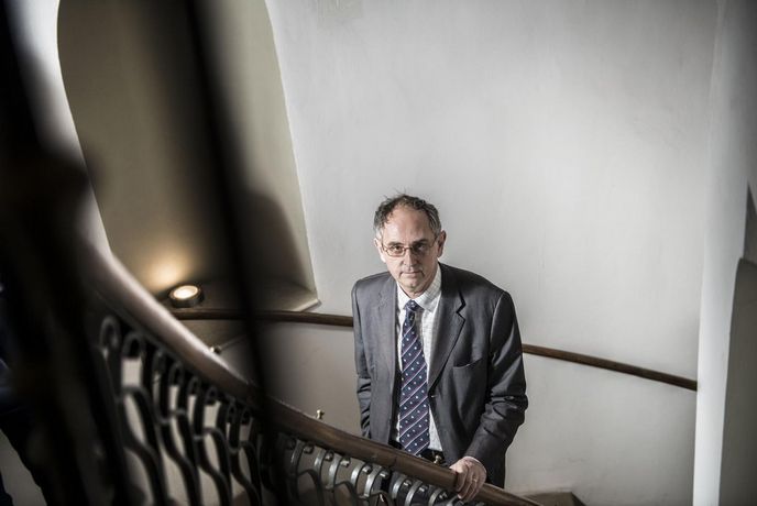 Britský novinář Edward Lucas Britský novinář Edward Lucas