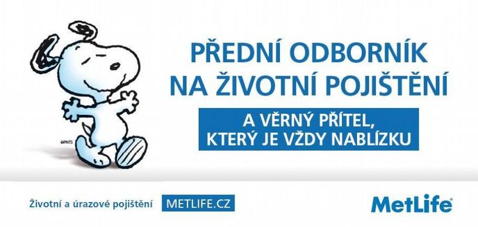Tiskový vizuál MetLife pro kampaň 2013 Tiskový vizuál MetLife pro kampaň 2013