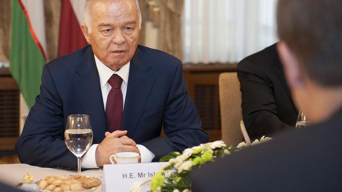 Uzbecký prezident Islam Karimov Uzbecký prezident Islam Karimov