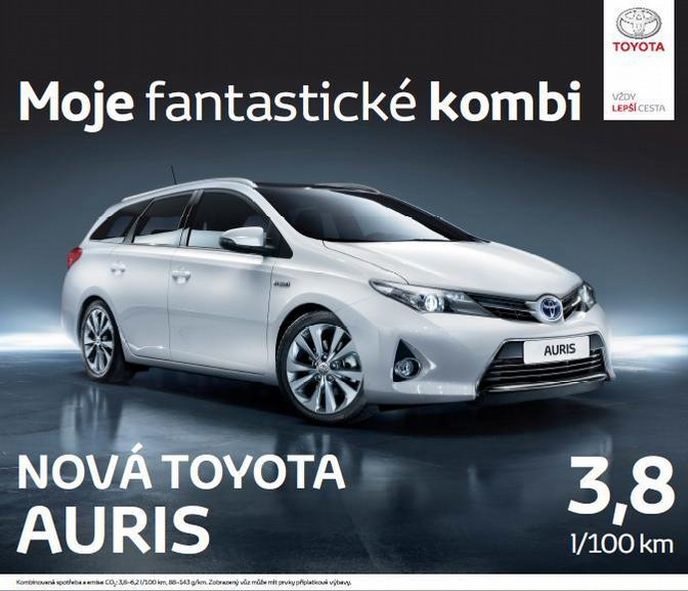 Toyota spustí kampaň na nový Auris Toyota spustí kampaň na nový Auris