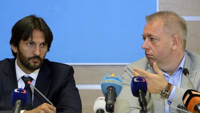 Milan Chovanec a Robert Kaliňák Milan Chovanec a Robert Kaliňák
