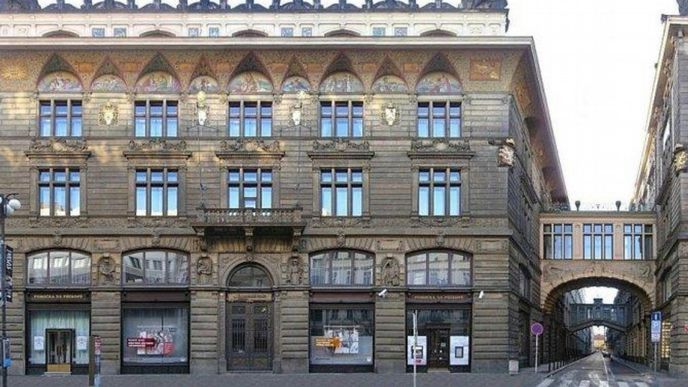 Budova bývalé Živnostenské banky v centru Prahy Na Příkopě. Budova bývalé Živnostenské banky v centru Prahy Na Příkopě.