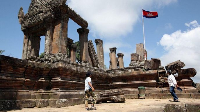 Preah Vihear (Kambodža) architektonické mistrovské dílo khmerské kultury Preah Vihear (Kambodža) architektonické mistrovské dílo khmerské kultury