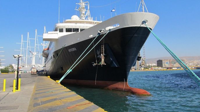 Přístav Pireus, Řecko Přístav Pireus, Řecko