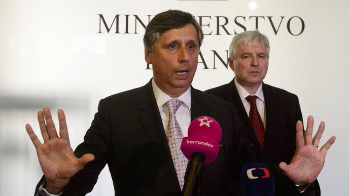 Jan Fischer (vlevo). Jan Fischer (vlevo).