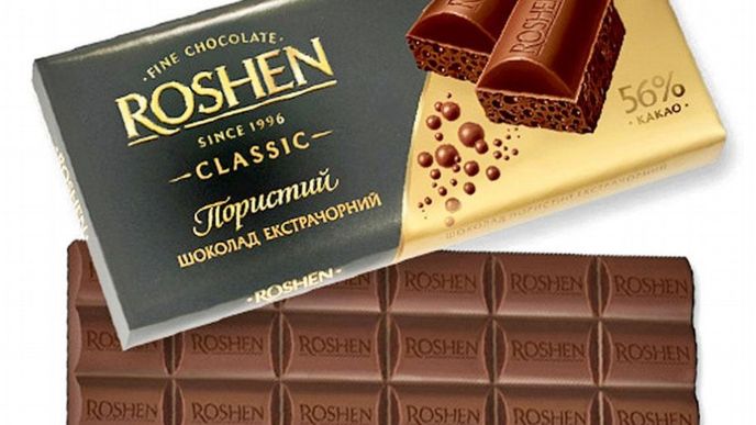 Čokoláda Roshen Čokoláda Roshen