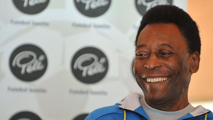 Legendární fotbalista Pelé Legendární fotbalista Pelé