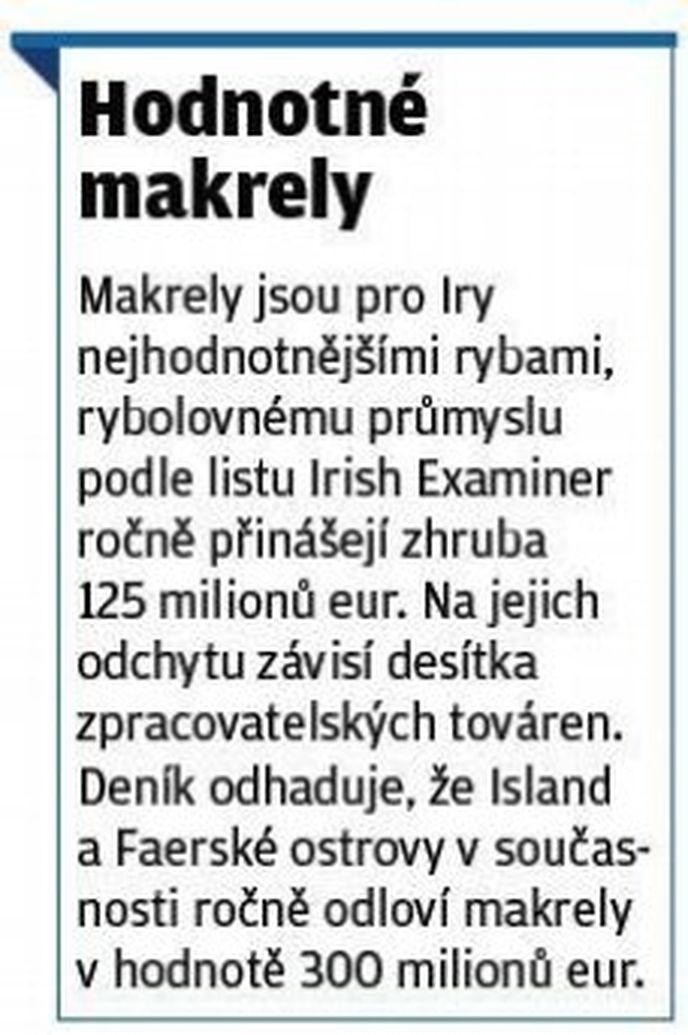 Hodnotné makrely Hodnotné makrely