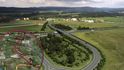 Vizualizace dálnice D3 z Českých Budějovic do Rakouska Vizualizace dálnice D3 z Českých Budějovic do Rakouska