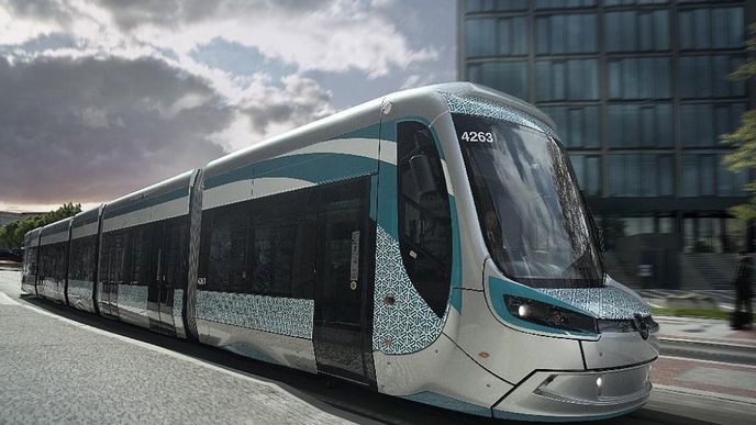Bateriová tramvaj Škoda ForCity pro turecké město Konya Bateriová tramvaj Škoda ForCity pro turecké město Konya