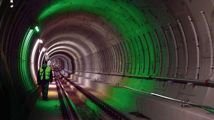 tunel metra A tunel metra A
