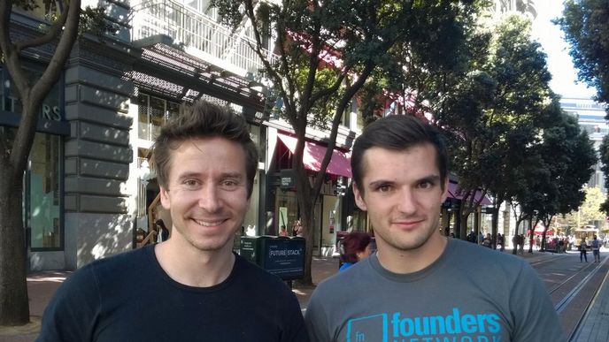 Zakladatelé Strv David Semerád (vlevo) a Lubo Šmíd. Zakladatelé Strv David Semerád (vlevo) a Lubo Šmíd.