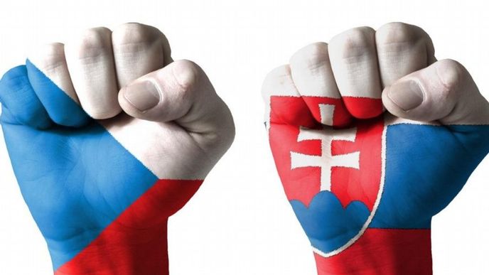 Česko vs Slovensko, ilustrační foto Česko vs Slovensko, ilustrační foto