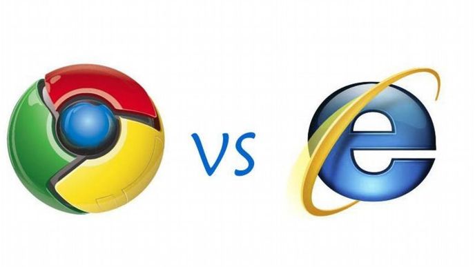 Chrome x IE Chrome x IE