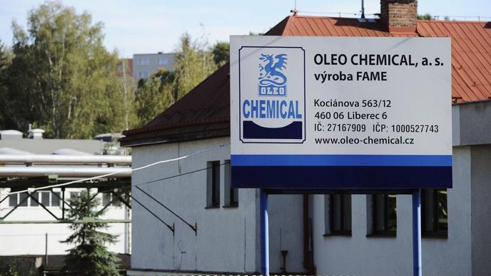 Oleo Chemical (ilustrační foto) Oleo Chemical (ilustrační foto)