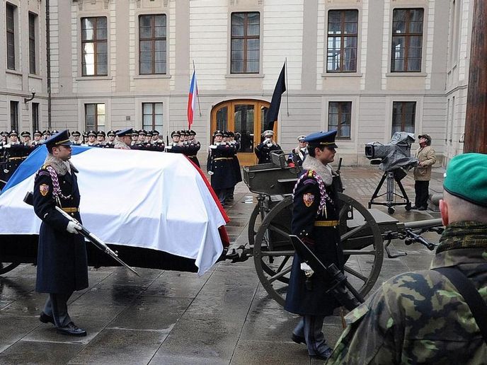 Václav Havel, smuteční ceremoniál Václav Havel, smuteční ceremoniál