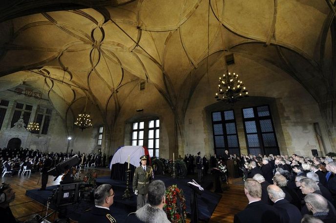 Václav Havel, smuteční ceremoniál Václav Havel, smuteční ceremoniál