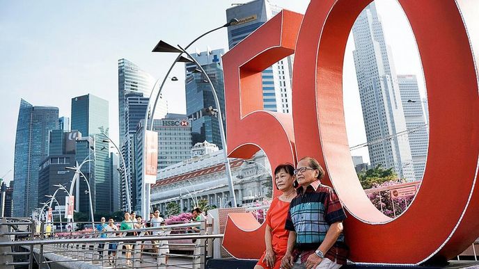 Oslavy 50 let od založení Singapuru Oslavy 50 let od založení Singapuru