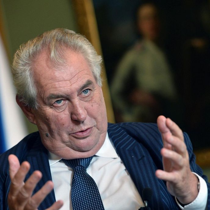 Prezident Miloš Zeman Prezident Miloš Zeman
