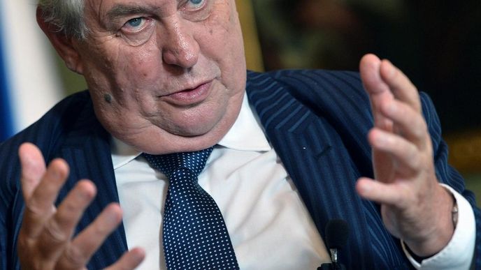 Prezident Miloš Zeman Prezident Miloš Zeman
