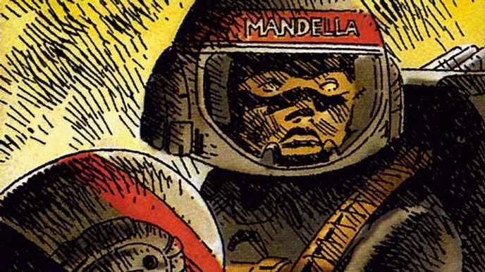 Ukázka z komiksu Večná válka Ukázka z komiksu Večná válka