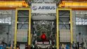 Výrobní linka Airbusu A380 v Toulouse Výrobní linka Airbusu A380 v Toulouse