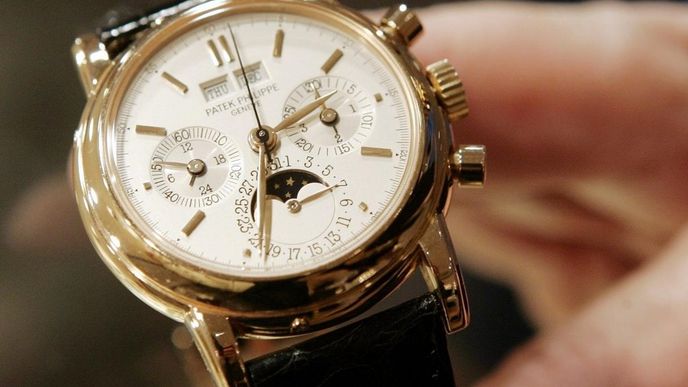 Švýcarské luxusní hodinky značky Patek Philippe Švýcarské luxusní hodinky značky Patek Philippe