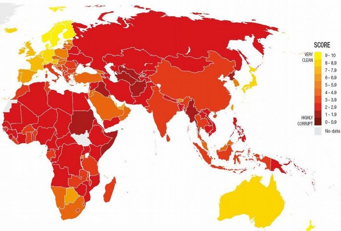 Index vnímání korupce Index vnímání korupce