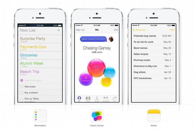 iOS 7 vsadil na čistý vzhled s převahou bílé barvy iOS 7 vsadil na čistý vzhled s převahou bílé barvy