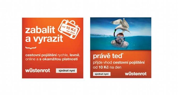 Bannery ke kampani na cestovní pojištění Bannery ke kampani na cestovní pojištění