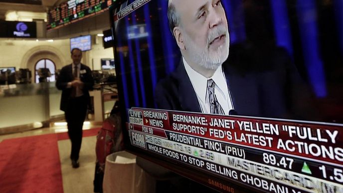 Šéf Fedu Ben Bernanke Šéf Fedu Ben Bernanke