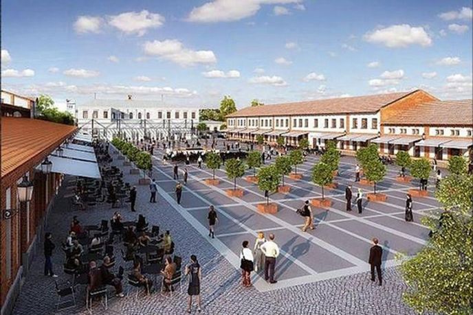 Vizualizace nové Holešovické tržnice Vizualizace nové Holešovické tržnice