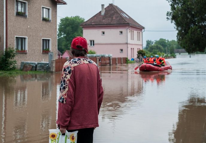 Evakuace na severu Čech Evakuace na severu Čech