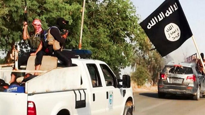 Extremisté z ISIL poblíž iráckého Tikrítu Extremisté z ISIL poblíž iráckého Tikrítu