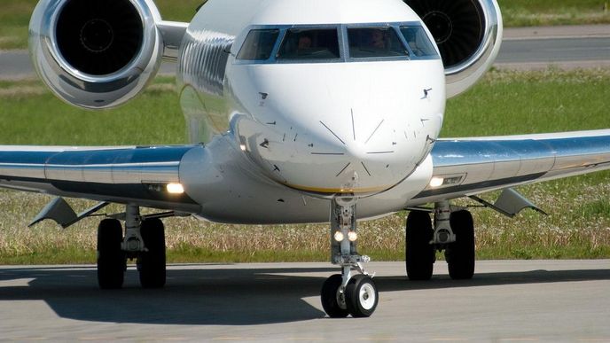 Bombardier Global Express (Ilustrační foto) Bombardier Global Express (Ilustrační foto)