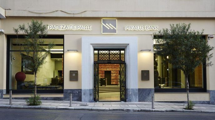 Řecká banka Piraeus Bank Řecká banka Piraeus Bank
