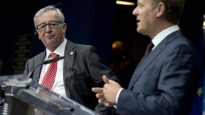 Tusk, Juncker, EU, summit Tusk, Juncker, EU, summit
