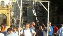 Demonstrace proti migraci v Praze Demonstrace proti migraci v Praze
