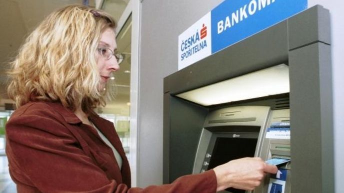 Česká spořitelna, bankomat Česká spořitelna, bankomat