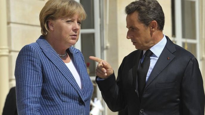 Angela Merkelová, Nicolas Sarkozy Angela Merkelová, Nicolas Sarkozy