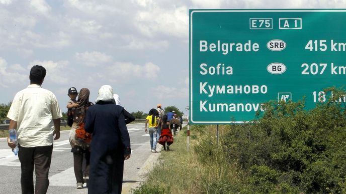 Migranti v Makedonii Migranti v Makedonii