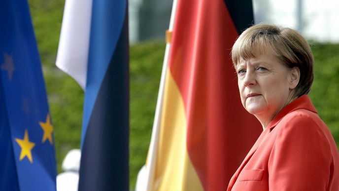 Německá kancléřka Angela Merkelová Německá kancléřka Angela Merkelová