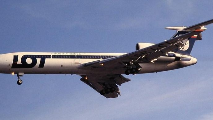 Tupolev 154 polských aerolinek LOT Tupolev 154 polských aerolinek LOT