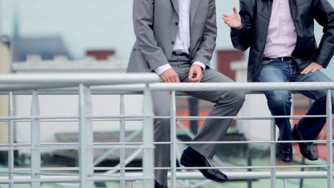 Jiří Paták s Davidem Toulou Jiří Paták s Davidem Toulou